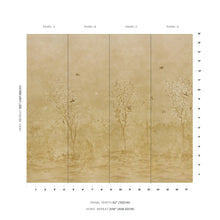 Load image into Gallery viewer, Schumacher Sublime 4 Panel Set Wallpaper 5017132 / Gold