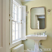 Load image into Gallery viewer, Schumacher Emma Stripe Narrow Wallpaper 5017196 / Yellow