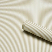 Load image into Gallery viewer, Schumacher Emma Stripe Narrow Wallpaper 5017197 / Neutral