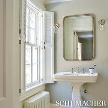 Load image into Gallery viewer, Schumacher Emma Stripe Narrow Wallpaper 5017198 / Stone