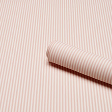 Load image into Gallery viewer, Schumacher Emma Stripe Narrow Wallpaper 5017199 / Blush