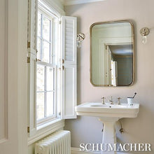 Load image into Gallery viewer, Schumacher Emma Stripe Narrow Wallpaper 5017199 / Blush