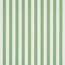 Load image into Gallery viewer, Schumacher Emma Stripe Wallpaper 5017216 / Apple Green