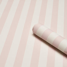 Load image into Gallery viewer, Schumacher Emma Stripe Wallpaper 5017218 / Petal