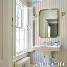 Load image into Gallery viewer, Schumacher Emma Stripe Wallpaper 5017218 / Petal
