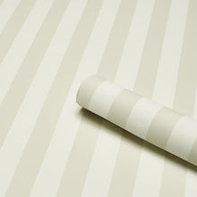 Load image into Gallery viewer, Schumacher Emma Stripe Wallpaper 5017221 / Birch