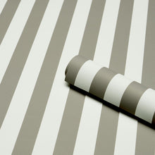 Load image into Gallery viewer, Schumacher Emma Stripe Wallpaper 5017224 / Gray