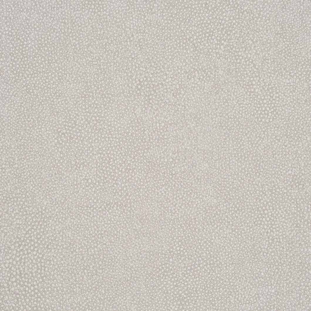 Schumacher Dunbar Shagreen Vinyl Wallpaper 5017262 / Dove
