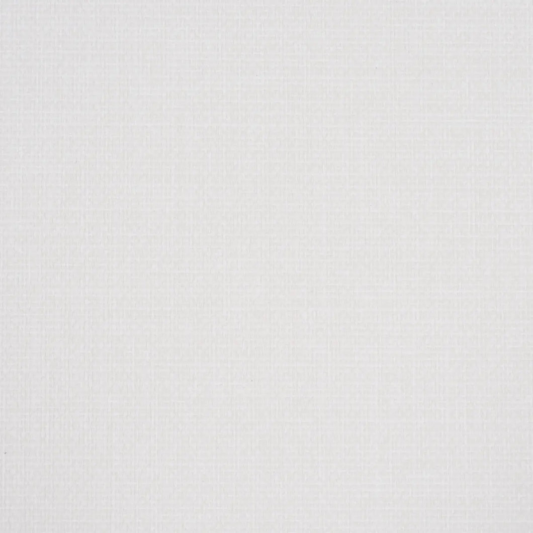 Schumacher Linen Gesso Vinyl Wallpaper 5017280 / Ivory