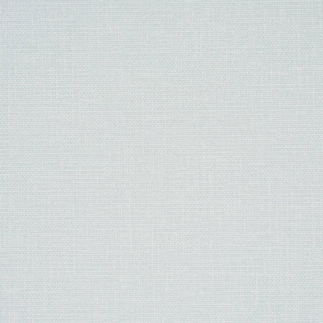 Schumacher Linen Gesso Vinyl Wallpaper 5017285 / Mist