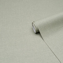 Load image into Gallery viewer, Schumacher Linen Gesso Vinyl Wallpaper 5017286 / Leaf
