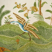 Load image into Gallery viewer, Schumacher Spotswood Crewel 2 Panel Set  Wallpaper 5017321 / Sage