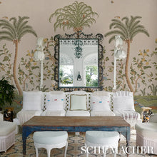 Load image into Gallery viewer, Schumacher Spotswood Crewel 2 Panel Set  Wallpaper 5017321 / Sage