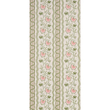 Load image into Gallery viewer, Schumacher Parvati Floral Stripe Wallpaper 5017330 / Petal