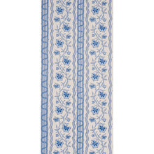 Load image into Gallery viewer, Schumacher Parvati Floral Stripe Wallpaper 5017332 / Delft