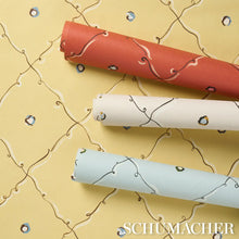 Load image into Gallery viewer, Schumacher Colette Wallpaper 5017373 / Light Yellow
