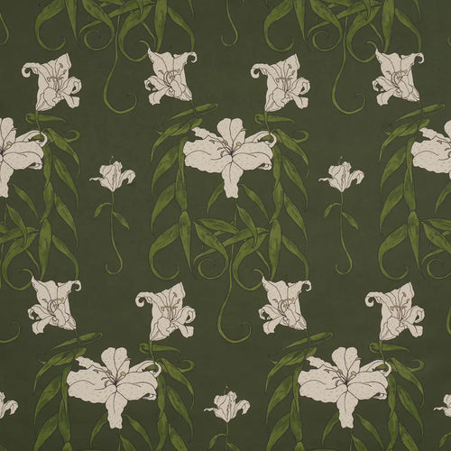 Schumacher Lady Lilith Wallpaper 5017380 / Olive