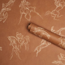 Load image into Gallery viewer, Schumacher Tanbark Wallpaper 5017390 / Earthy Brown