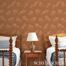 Load image into Gallery viewer, Schumacher Tanbark Wallpaper 5017390 / Earthy Brown