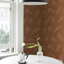 Load image into Gallery viewer, Schumacher Tanbark Wallpaper 5017390 / Earthy Brown
