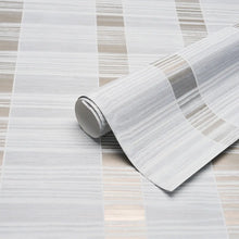Load image into Gallery viewer, Schumacher Orren Ridged Wallcovering Wallpaper 5017440 / Pewter