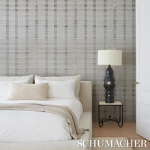 Load image into Gallery viewer, Schumacher Orren Ridged Wallcovering Wallpaper 5017440 / Pewter