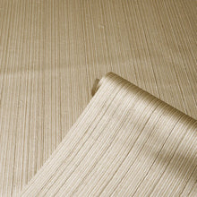 Load image into Gallery viewer, Schumacher Rimini Rib Vinyl Wallpaper 5017470 / Gold