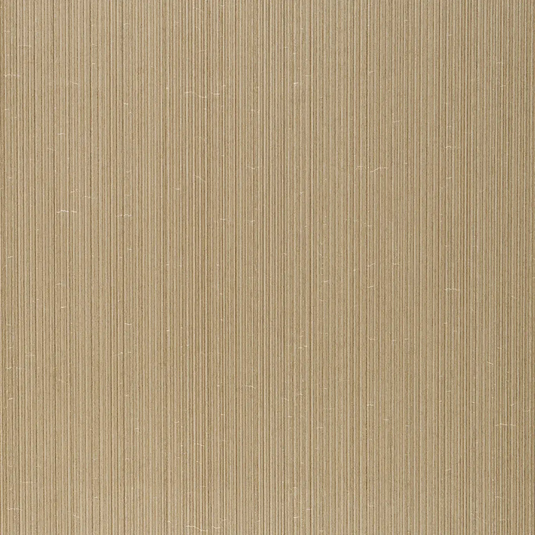 Schumacher Rimini Rib Vinyl Wallpaper 5017470 / Gold