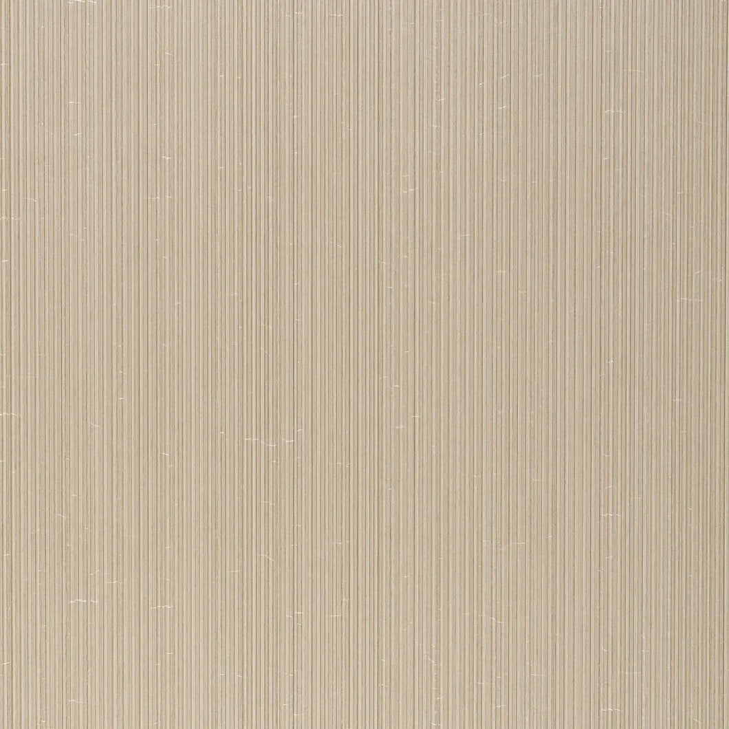 Schumacher Rimini Rib Vinyl Wallpaper 5017471 / Champagne