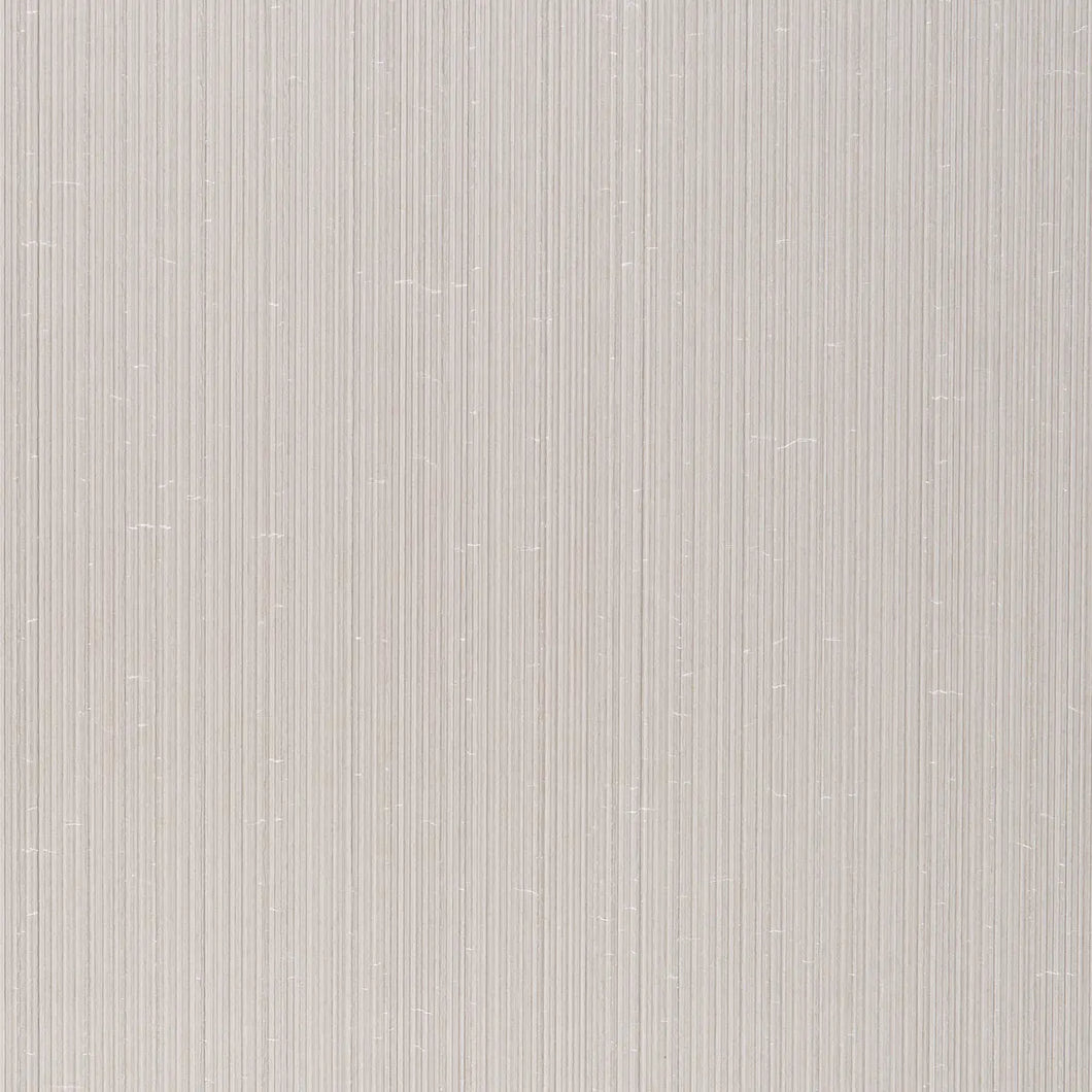 Schumacher Rimini Rib Vinyl Wallpaper 5017472 / Pearl