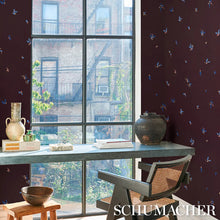 Load image into Gallery viewer, Schumacher La Belle Wallpaper 5017512 / Warm Purple