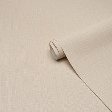 Load image into Gallery viewer, Schumacher Campagne Linen Vinyl Wallpaper 5017521 / Flax