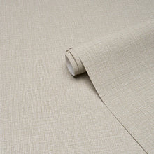 Load image into Gallery viewer, Schumacher Campagne Linen Vinyl Wallpaper 5017523 / Stone
