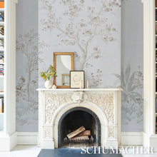 Load image into Gallery viewer, Schumacher Charlotte's Garden 2 Panel Set Wallpaper 5017552 / Periwinkle
