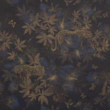 Load image into Gallery viewer, Schumacher Nocturnum Wallpaper 5017571 / Indigo &amp; Ochre