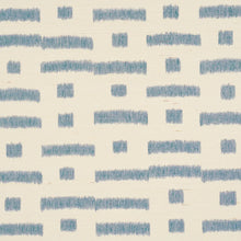 Load image into Gallery viewer, Schumacher Abstract Ikat Sisal Wallpaper 5017590 / Cadet