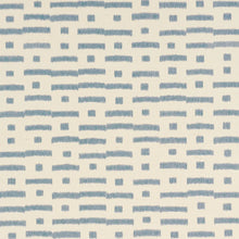 Load image into Gallery viewer, Schumacher Abstract Ikat Sisal Wallpaper 5017590 / Cadet