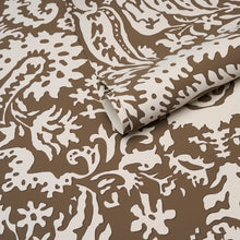 Load image into Gallery viewer, Schumacher Suffolk Damask Wallpaper 5017720 / Brown