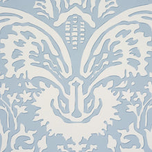 Load image into Gallery viewer, Schumacher Suffolk Damask Wallpaper 5017721 / Blue