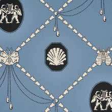 Load image into Gallery viewer, Schumacher Edith Wallpaper 5017841 / Blue