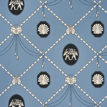 Load image into Gallery viewer, Schumacher Edith Wallpaper 5017841 / Blue