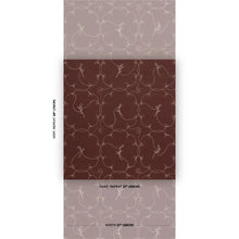 Load image into Gallery viewer, Schumacher Broderie Wallpaper 5017850 / Bordeaux