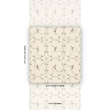 Load image into Gallery viewer, Schumacher Broderie Wallpaper 5017852 / Black &amp; Ivory