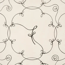 Load image into Gallery viewer, Schumacher Broderie Wallpaper 5017852 / Black &amp; Ivory