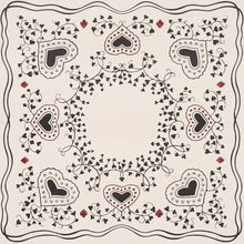 Load image into Gallery viewer, Schumacher Garden Of Hearts Wallpaper 5017860 / Black &amp; Ivory