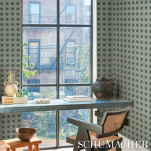 Load image into Gallery viewer, Schumacher Puntini Sisal Wallpaper 5017871 / Seaglass