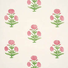 Load image into Gallery viewer, Schumacher Poppy Print Wallpaper 5017980 / Rose &amp; Grass