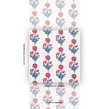 Load image into Gallery viewer, Schumacher Dianthus Print Wallpaper 5017990 / Indigo &amp; Iron