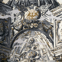 Load image into Gallery viewer, Schumacher Palazzo 4 Panel Set Wallpaper 5018110 / Antique Blue