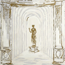 Load image into Gallery viewer, Schumacher Palazzo 4 Panel Set Wallpaper 5018110 / Antique Blue